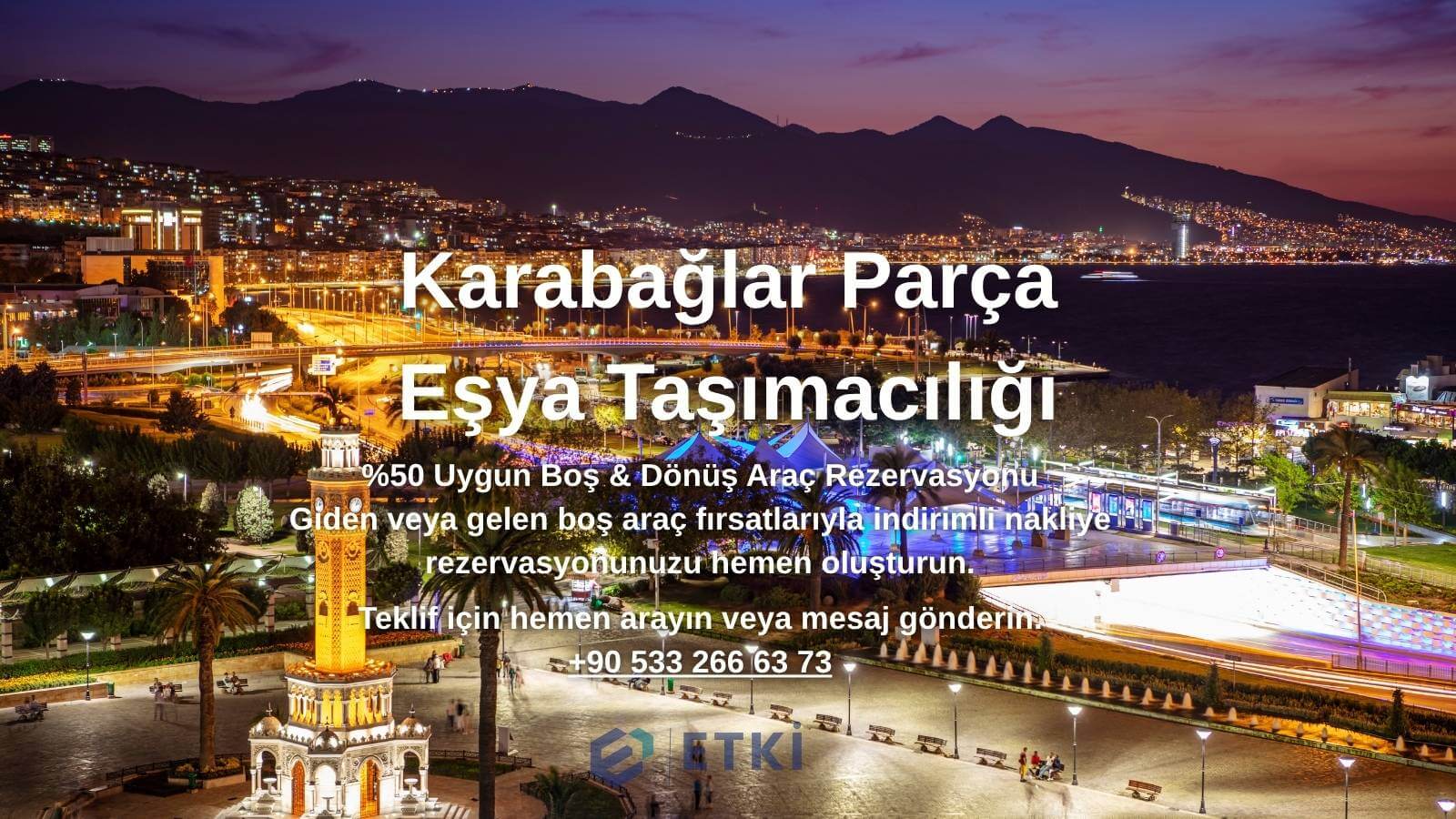 Karabağlar Parça Eşya Taşıma nakliyat hizmeti görseli - Kadıköy / İstanbul