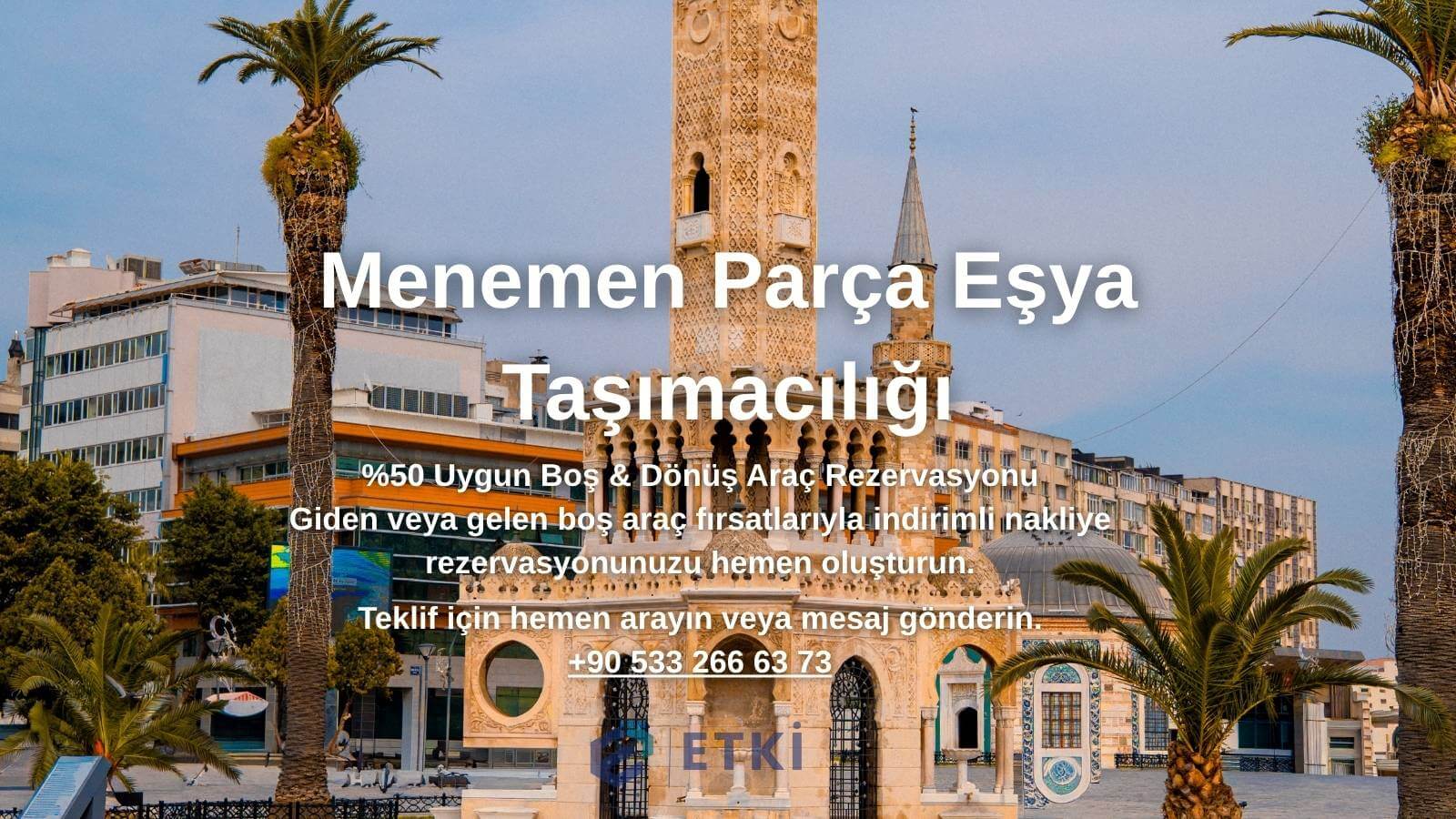 Menemen Parça Eşya Taşıma nakliyat hizmeti görseli - Kadıköy / İstanbul